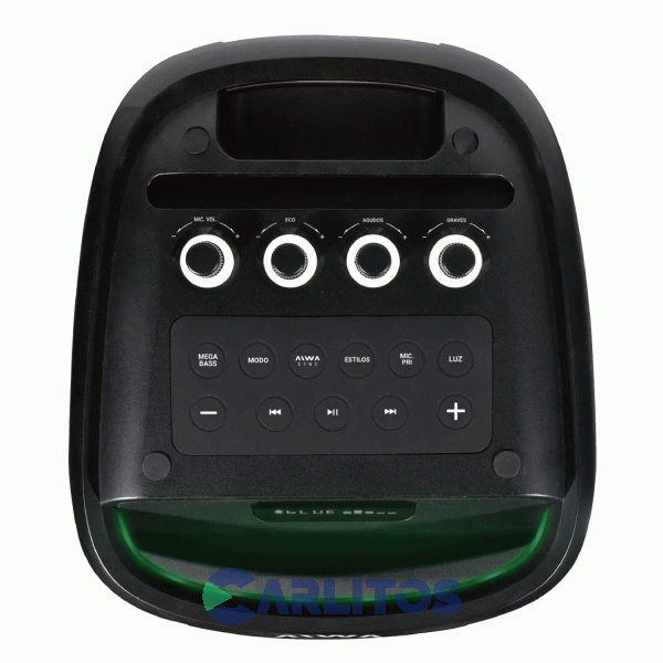 Parlante Torre Aiwa Con Bluetooth Y Bater&iacute;a 12000 Watts AIWA Aw-t406