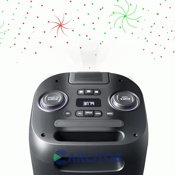 Parlante Torre Aiwa Con Bluetooth Y Bater&iacute;a 16000 Watts Aiwa Aw-t280l