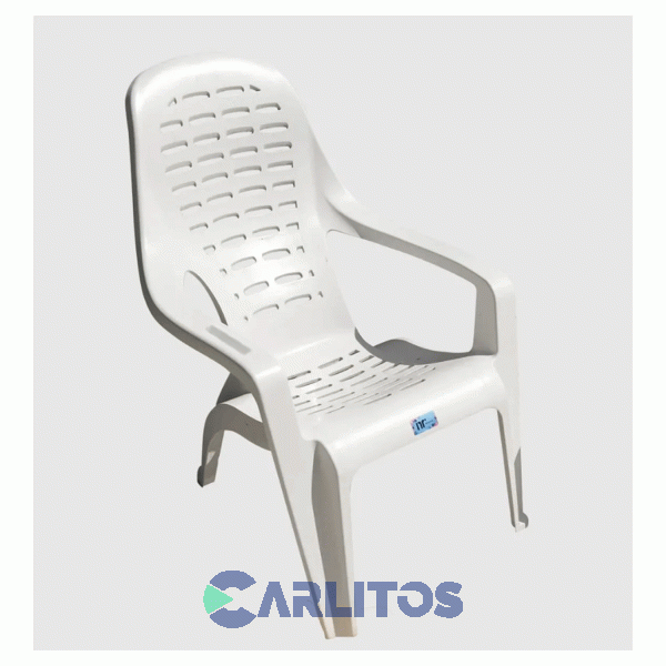 Combo X 4 Sillones Pvc Nr Beach Blanco