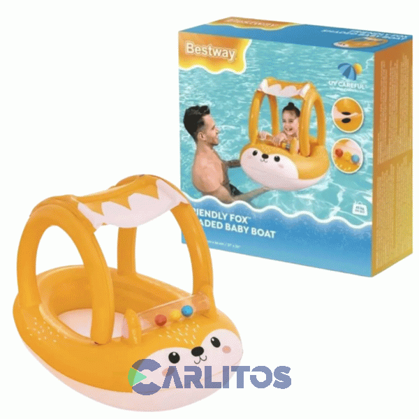 Flotador Asiento Zorro 94 Cms Bestway 34169