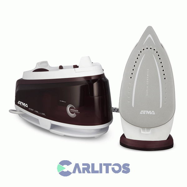 Plancha Con Generador De Vapor Atma 2400 Wts Epa2400pi