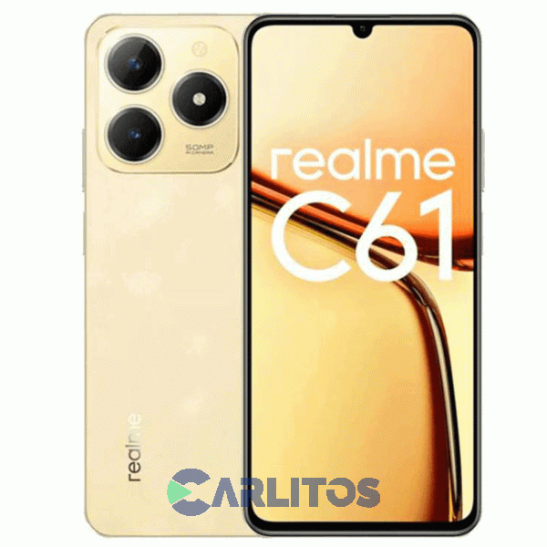 Celular Libre Realme C61-256GB Dorado