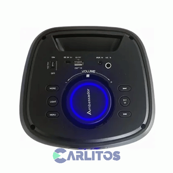 Parlante Port&aacute;til Ambassador Con Bluetooth Y Bater&iacute;a 10 Watts Sh-6.6.2/10
