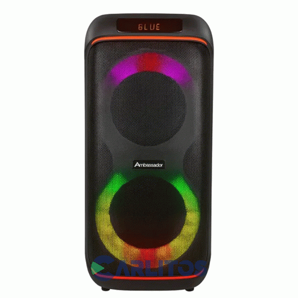 Parlante Torre Ambassador Con Bluetooth Y Bateria 100 Watts Sh-8.8.2/100