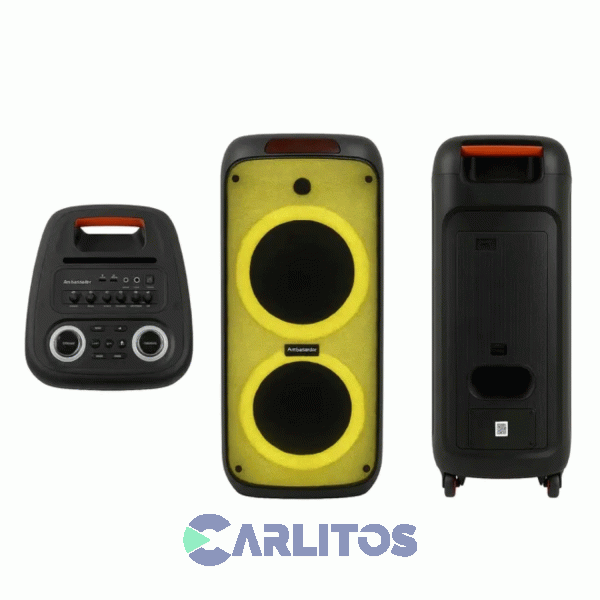 Parlante Torre Ambassador Con Bluetooth Y Bateria 120 Watts Sh-12.12.2/120b