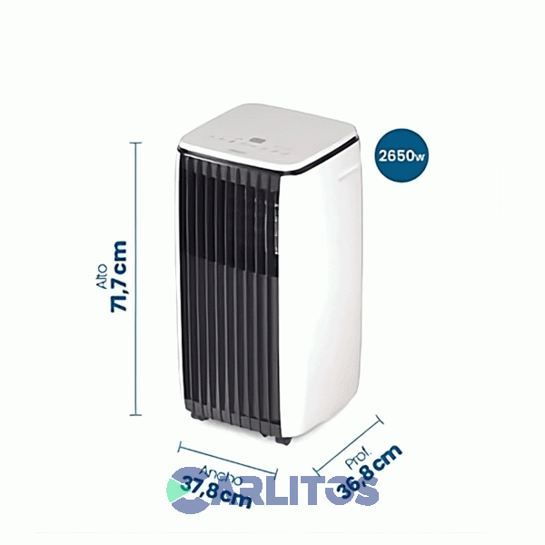 Aire Acondicionado Port&aacute;til Philco 2650 Watts - Fr&iacute;o/Calor Php26hc9an