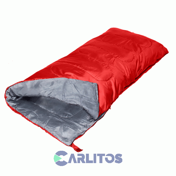 Bolsa De Dormir Rectangular Waterdog Bosque210rd Rojo
