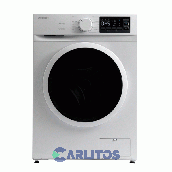 Lavarropa Carga Frontal Smartlife Inverter 8 Kg BLANCO 1400 Rpm Sl-wmi081400w