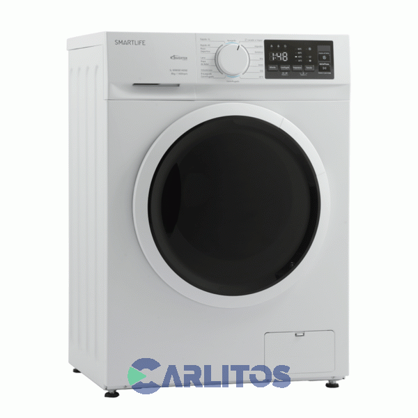 Lavarropa Carga Frontal Smartlife Inverter 8 Kg BLANCO 1400 Rpm Sl-wmi081400w
