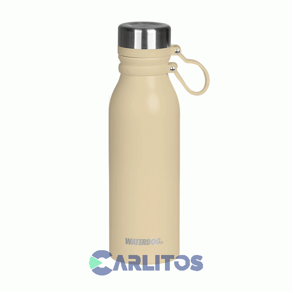 Botella De Acero Inoxidable Waterdog Buho600yw Amarillo