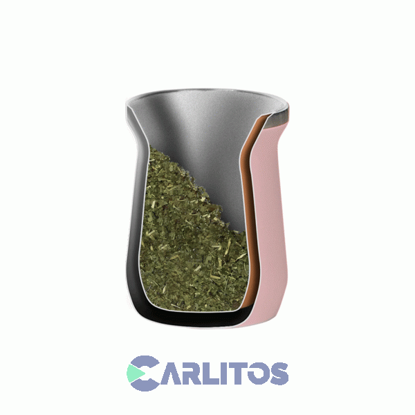 Mate Waterdog Legendario Cl&aacute;sico 240 Ml Zoilo240pl Rosa