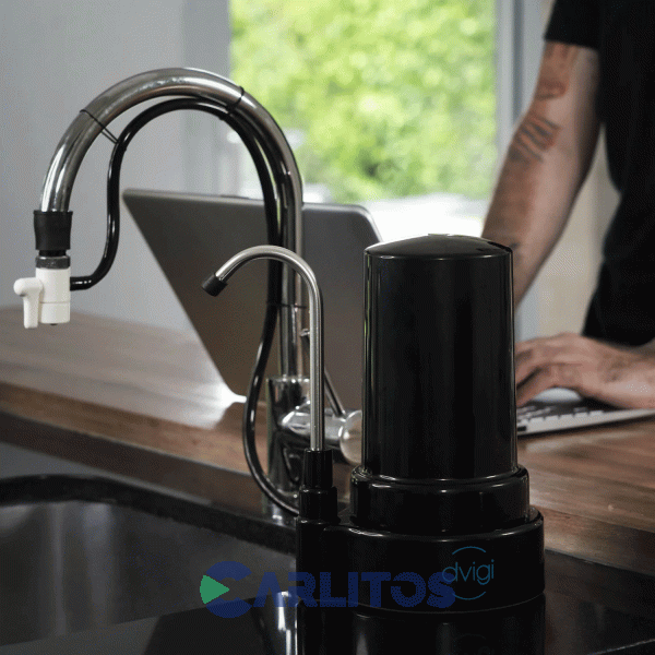 Purificador De Agua Mini Dvigi Dvgmn0109 Linea Compact Pure Negro