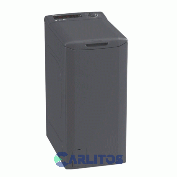 Lavarropa Carga Superior Inverter Candy 7 KG 1400 RPM Gris Cstg47tmrr4