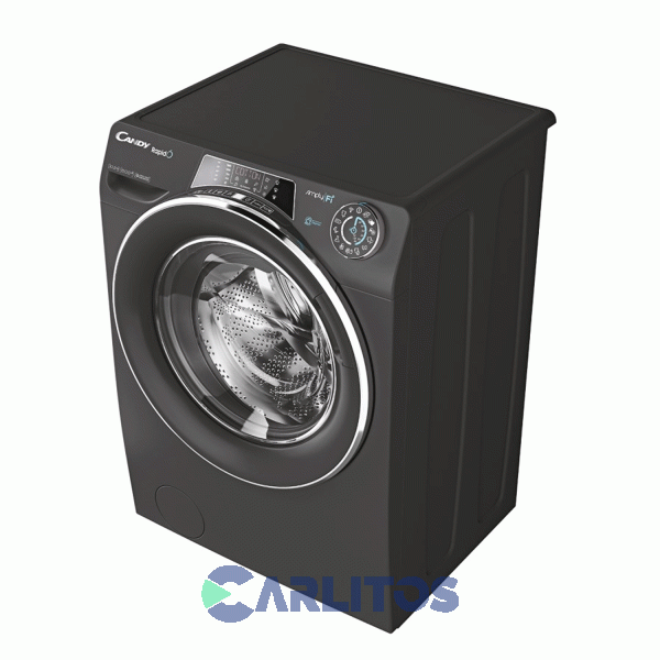 Lavarropa Carga Frontal Candy Inverter  10.5 KG 1500 Rpm Gris Ro151056dwhcr