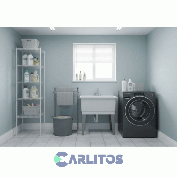 Lavarropa Carga Frontal Candy Inverter  10.5 KG 1500 Rpm Gris Ro151056dwhcr