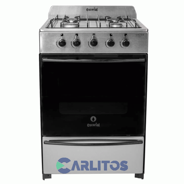 Cocina  A Gas Escorial 56 CM Inoxidable Gas Natural Master S2