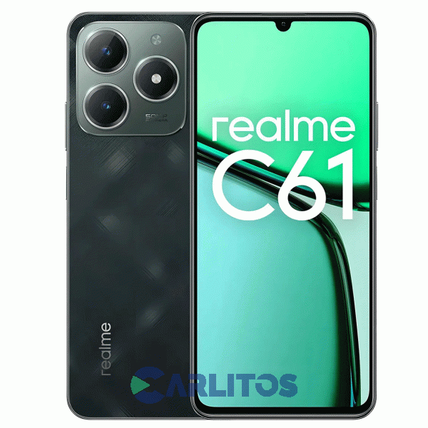 Celular Libre Realme C61-256GB Dark Moss Green