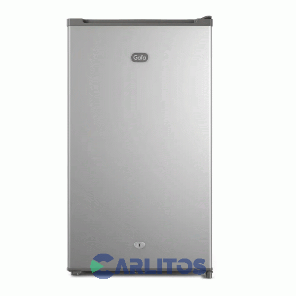 Heladera Bajo Mesada Gafa Con Congelador 90 Litros Plata Hgfm90p