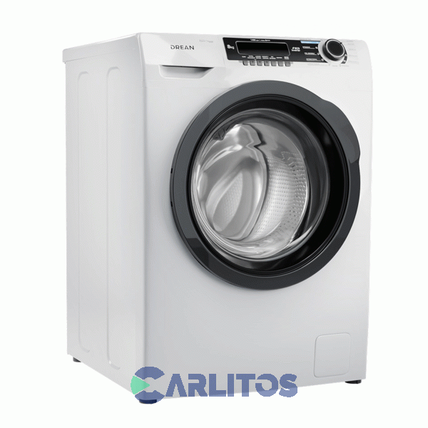 Lavarropa Carga Frontal Drean Inverter 8 KG - 1400 RPM Blanco Lcfdr0814sb0