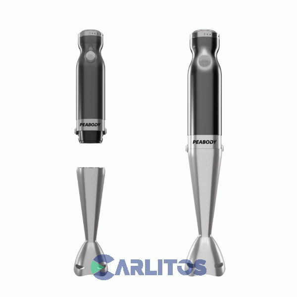 Minipimer Varilla Metal Peabody 1000 Wts Pe-lma328dm Gris Metalizado