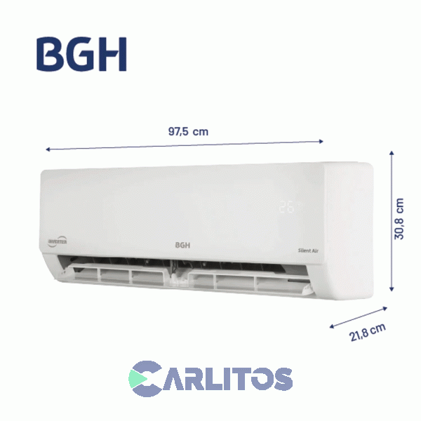 Aire Acondicionado Split Inverter Bgh 5500 Watts Frio/calor Bsi55wcnx