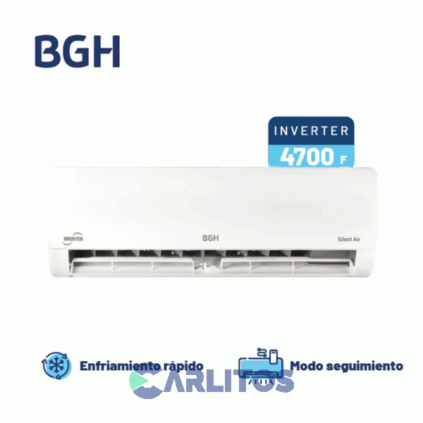 Aire Acondicionado Split Inverter Bgh 5500 Watts Frio/calor Bsi55wcnx