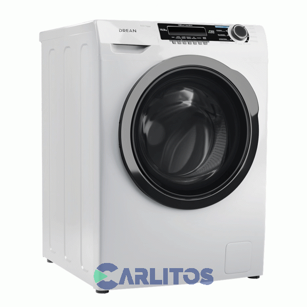 Lavarropa Carga Frontal Drean Inverter 10,5 KG - 1200 Rpm Blanco Lcfdr1012sb0