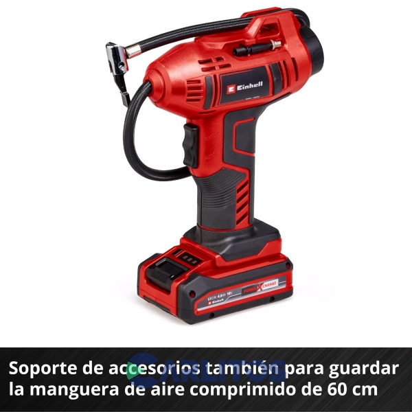 Compresor De Aire Inalambrico Einhell  18 V 2071010 Ce-Cc 18 Li-Solo