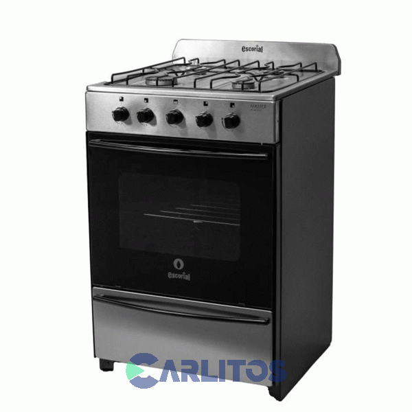 Cocina  A Gas Escorial 56 CM Inoxidable Gas Natural Master S2