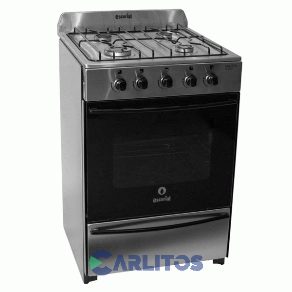 Cocina  A Gas Escorial 56 CM Inoxidable Gas Natural Master S2