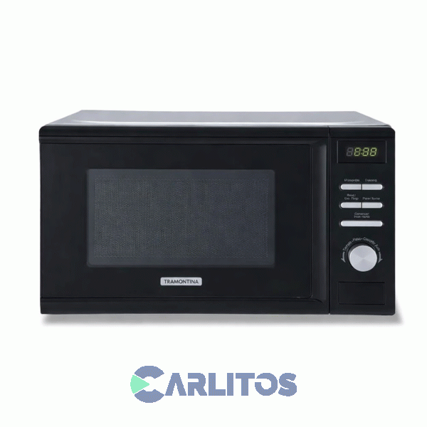 Microondas Digital Tramontina 20 Litros Negro Glass Cook Mcdi
