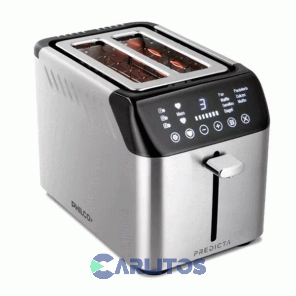 Tostadora Electrica Philco Predicta Digital  Acero Inoxidable To071ip