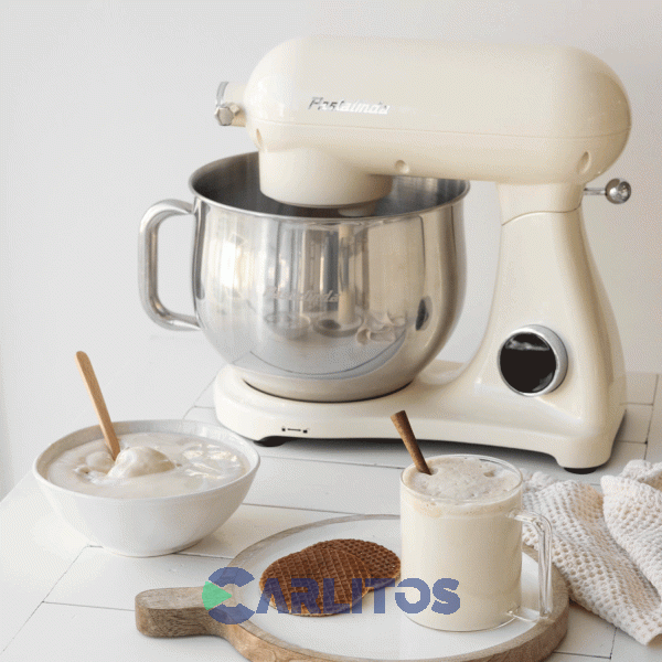 Batidora De Pie Planetaria Pastalinda 1200 Watts Sm-1522ml Crema