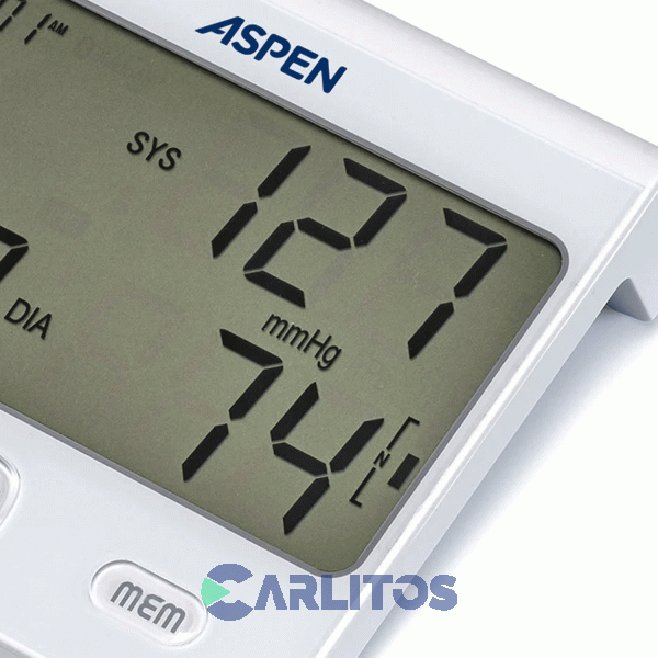 Tensi&oacute;metro Digital De Brazo Con Inflado Autom&aacute;tico Aspen Dbp-6175