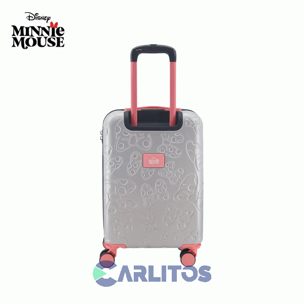 Valija 20" Rigida 4 Ruedas Giratorias Amayra 70.33006E2 Minnie Plateada