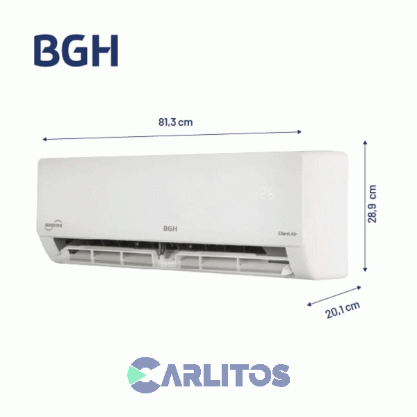 Aire Acondicionado Split Inverter Bgh 3700Watts Frio/calor Bsi37wcnx