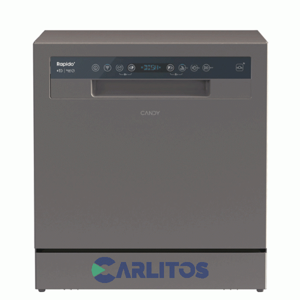 Lavavajilla Candy Inverter 8 Cubiertos Gris Cp8f9ffa-12