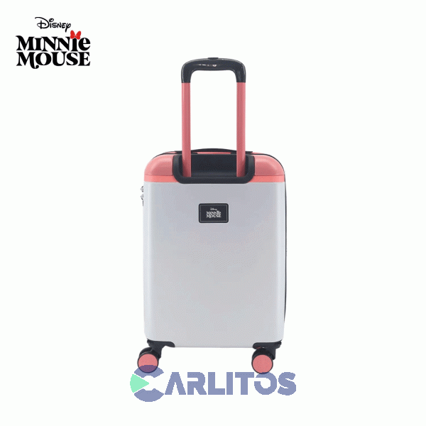 Valija 20" Rigida 4 Ruedas Giratorias Amayra 70.33004W2 Minnie Gris Y Rosa