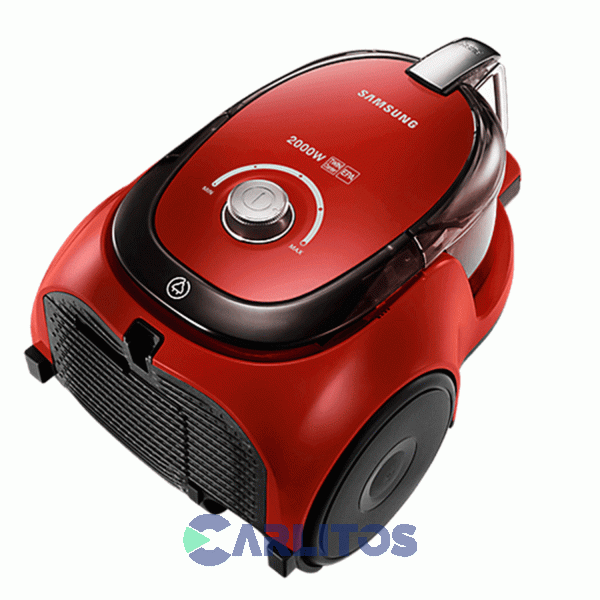 Aspiradora Sin Bolsa Samsung 2000 Watts Vc20nmarf Roja