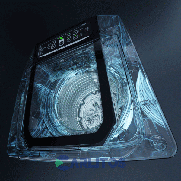 Lavarropa Carga Superior Drean 6.5 KG 800 RPM Blanco Concept Neo Fuzzy 658