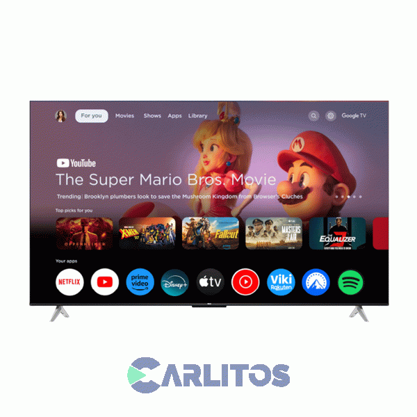 Smart TV Led 55" 4K Ultra HD Rca Con Google G55p7uhd-f