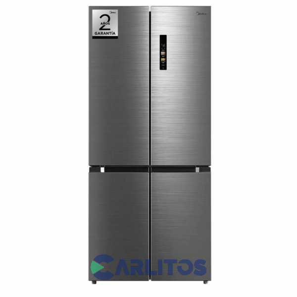 Heladera No Frost Multidoor Midea Inverter 475 Litros Acero Inoxidable Mdrm691fgf46ad
