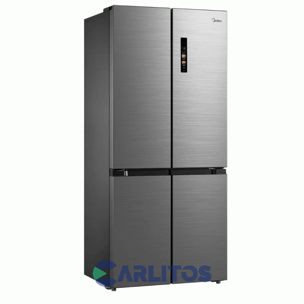 Heladera No Frost Multidoor Midea Inverter 475 Litros Acero Inoxidable Mdrm691fgf46ad