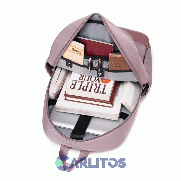 Mochila Portanotebook Linea Pixel Primicia 44009-00-25 Rosa