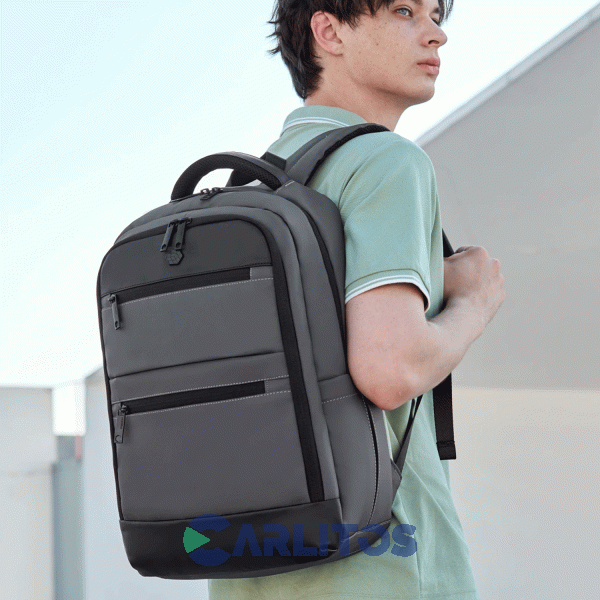 Mochila Portanotebook Linea Pulse Primicia 44010-00-10 Gris