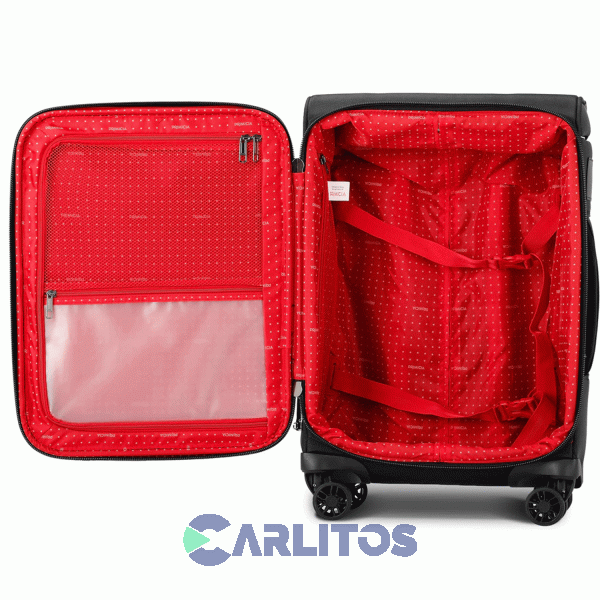 Valija 20" Rigida Linea Zurich 4 Ruedas Giratorias Primicia 91583-02-19 Negro