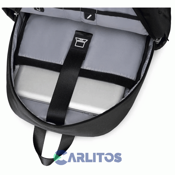 Mochila Portanotebook L&iacute;nea Pixel Primicia 44009-00-19 Negro