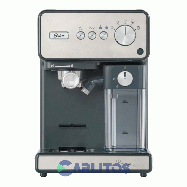Cafetera Express Oster Automatica Primalatte Silver 15 Bares Bvstem6604ss