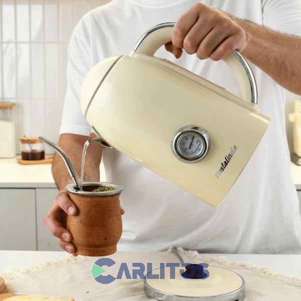 Pava Electrica Digital Pastalinda Crema Ke-1108bdgt