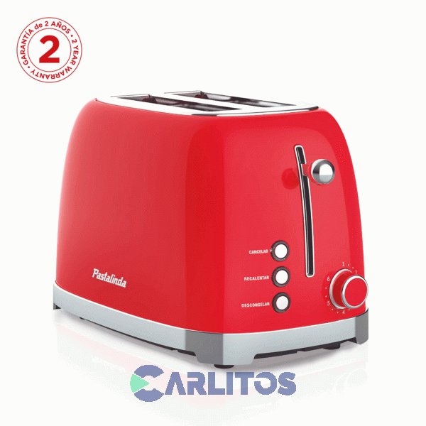 Tostadora Electrica Roja Pastalinda Wt-330c